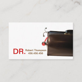 Cartão De Visita Therapeutist/cartão de visita do médico de