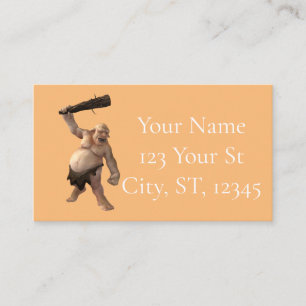 Cartão De Visita Thunder_Cove do Troll Feio