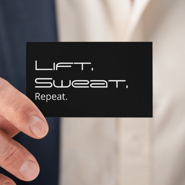 Cartão De Visita Tifografia de Workout de Malhação do Treinador Pes (Criador carregado)