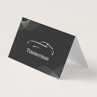 Cartão De Visita Timmerman — Automotive Care & Vehicle Enhancement