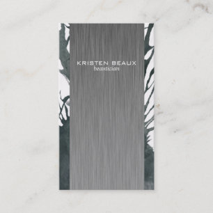 Cartão De Visita Tinta do painel de aço