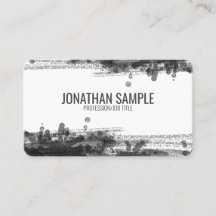 Tinta Preta | Abstrato de Aquarela Preta