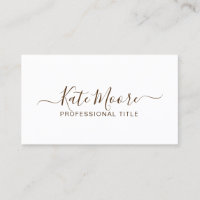 Tipo de Script Minimalista Profissional