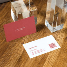 Tipografia de branco vermelho-vivo minimalista