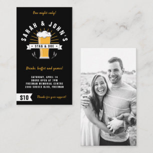 Cartão De Visita Tíquetes de foto de marca e ponta - Caneca de cer