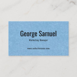 Cartão De Visita Título do Cargo Nome do Empregado Elegante Profiss