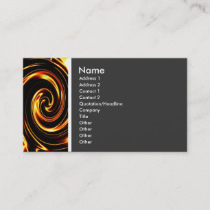 Cartão De Visita Tom de textura (espiral) - II