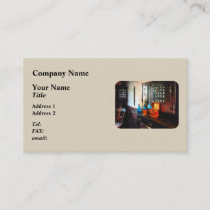 Cartão De Visita Tónico Capilar e Canecas de Barbear