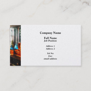 Cartão De Visita Tónico de cabelo e canecas da rapagem -