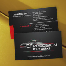 Trabalho de Carroceria Automotiva Moderna e Elegan