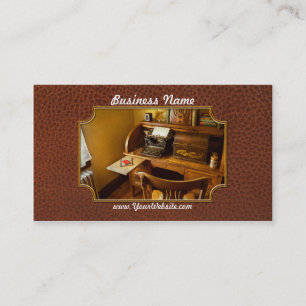 Cartão De Visita Trabalho - Typist - Uma pessoa com muitos interess