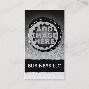 Cartão De Visita traço em estrada em chapa