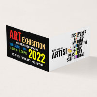 Traços de um Artista, Exposição de Artista, Pormen