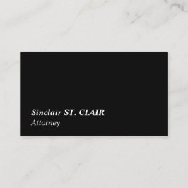 Cartão de visita Tradicional, Vintage e Clássico