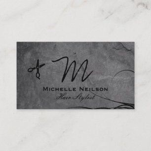 Cartão De Visita Traiçoeiro e Cabelo Fluente   Estylist para o cabe