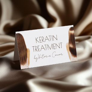 Cartão De Visita Tratamento com Keraty Estylist suave e brilhante p