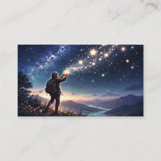 Cartão De Visita Traveler Releasing Stars Fantasy