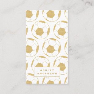 Cartão De Visita Treinador de futebol e treinador pessoal