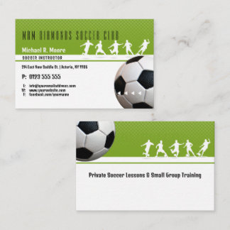 Cartão De Visita Treinador de Futebol | Presentes Esportivos