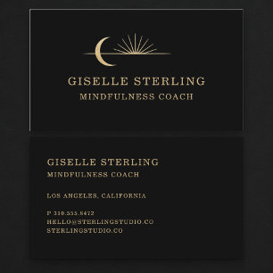 Cartão De Visita Treinador de Mindfulness