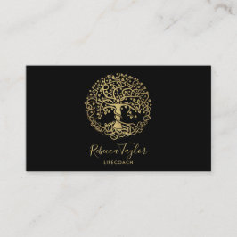 Cartão De Visita treinador de vida da terapeuta da vida yoga healer