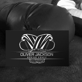 Cartão De Visita Treinador legal mínimo