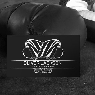 Cartão De Visita Treinador legal mínimo