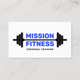 Cartão De Visita Treinador pessoal Bodybuilder