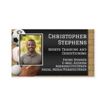 Treinador Pessoal de Esportes Código QR Foto