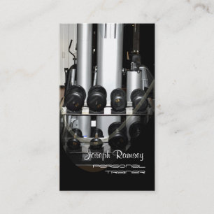 Cartão De Visita Treinador Pessoal PixDezines