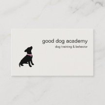 Treinamento de Cães Silhueta Moderna