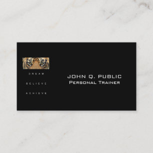 Cartão De Visita Treinamento pessoal da nutrição do instrutor da
