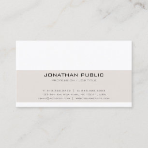 Cartão De Visita Trending Professional Sleek Creative Modern Plain