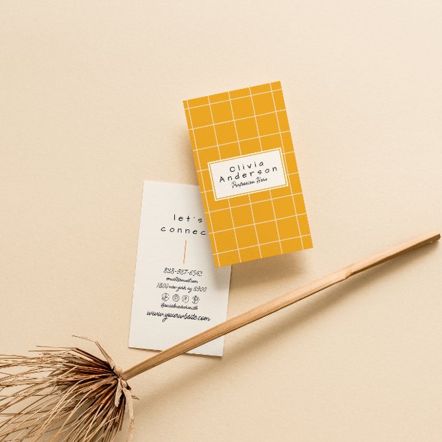 Cartão De Visita Trendy Boho, Diversão de Tendy Boho, com Bandeiras (Criador carregado)