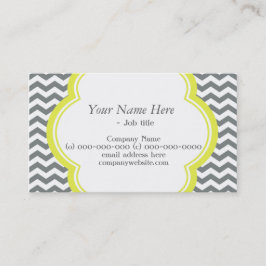 Cartão De Visita Trendy, elegante, cinza moderna e gavão branco