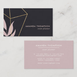 Cartão De Visita Trendy Geométrica Brussel Colagem Comercial Ca