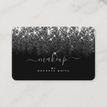 Trendy Luminous Silver Stars Makeup Artist