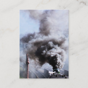 CARTÃO DE VISITA TRENS DO VAPOR