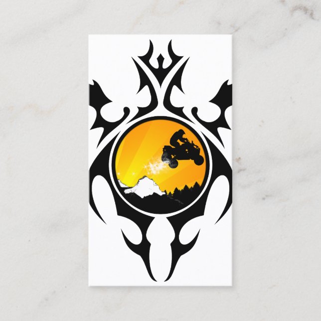 Cartão De Visita tribal atv (Frente)