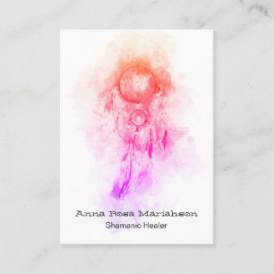 Cartão De Visita *~* Tribal Shamanic. Shaman Sagrado Caçador de Son
