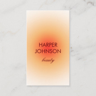 cartão de visita tropical do sol