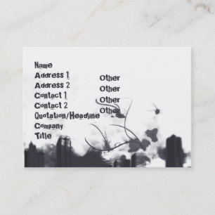 Cartão De Visita Trovão - carnudo