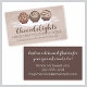 Cartão De Visita trufas doces chocolate doces doces confeitos (Criador carregado)