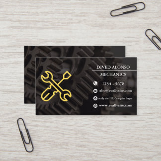 Cartão De Visita Trusted Mechanical Services for All Vehicles