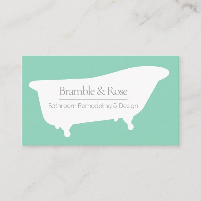 Cartão De Visita Tubo Antiquado (Frente)