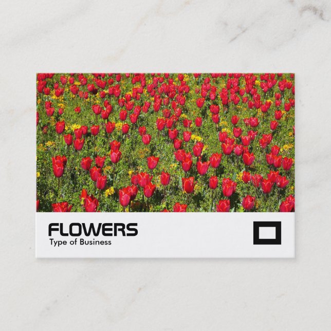 Cartão De Visita Tulipas 02 (Frente)