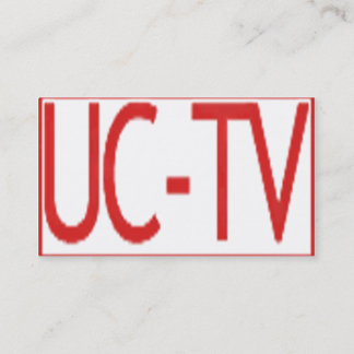 Cartão De Visita UCTV educacional e negócio de consulta da carreira