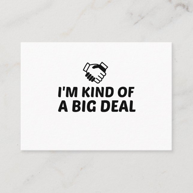 CARTÃO DE VISITA UM GRANDE NEGÓCIO (Frente)