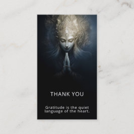 Cartão De Visita Um Momento de Graça | Arte de Meditação