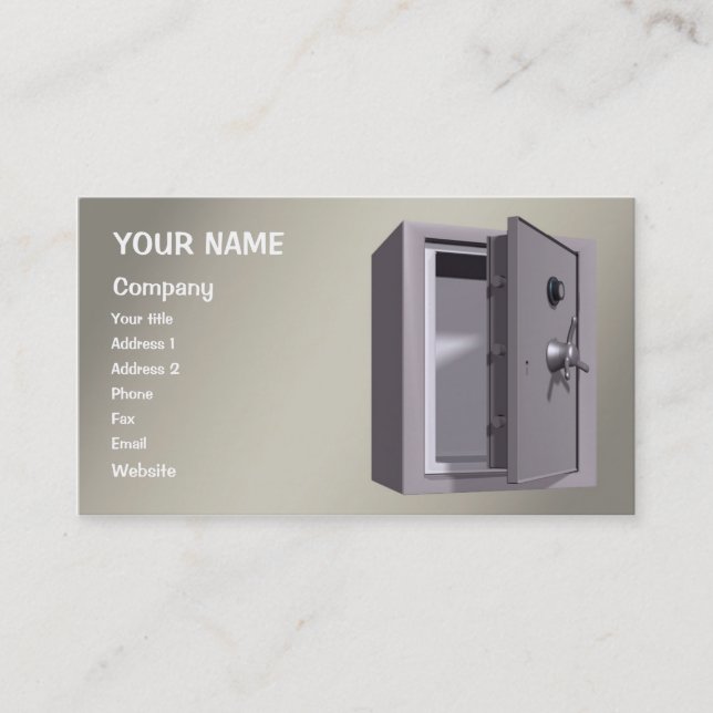 Cartão De Visita Um "seguro" (Frente)